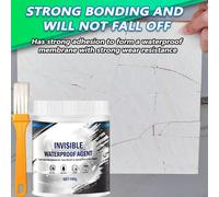 Produit d'Étanchéité Toiture Imperméable,Agent Imperméabilisant Liquide Invisible | Solution Transparente Anti-Fuites pour Cuisine Mur Fenêtre Sous-Sol Douche Allée Jardin Toit Terrasse