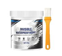Produit d'Étanchéité Toiture Imperméable | Imperméabilisant Transparent Étanche | Solution Transparente Anti-Fuites pour Cuisine Mur Fenêtre Sous-Sol Douche Allée Jardin Toit Terrasse