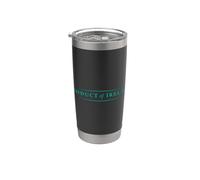 Produit d'Irlande - Vert Gobelet isotherme en acier inoxydable double paroi