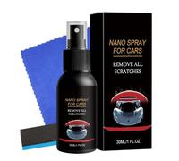 Produit Éliminateur De Rayures Pour Véhicules, 300 ml Restaurateur de brillance, Spray Réparateur Nano Pour Automobile, pour Auto, Berline, Intérieur, Vitres, Pare-brise, Maison, Bateau et Moto
