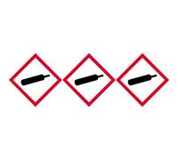 Produit Gaz Sous Pression - 10 Fois 5cm - Sticker/Autocollant