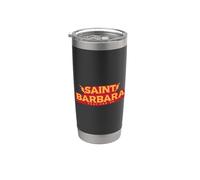 Produit graphique St. Barbara Storms pour les amateurs de météo Gobelet isotherme en acier inoxydable double paroi
