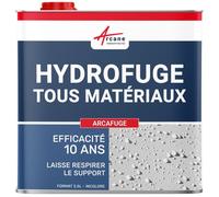 Produit Hydrofuge - Imperméabilisant tuiles, murs, sols poreux - ARCAFUGE 2.5 L (jusqu'à 12.5 m²) -