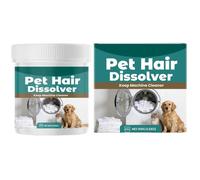 PRODUIT NETTOYAGE Pet Hair Remover for Washing Machine - 100G Deep Cleaning Agent Dissolves Dog and Cat Hair Remove Odours