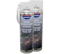 Produit nettoyant FAP - Filtre à particules - Diesel - Presto - 2 bombes 400ml