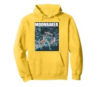 Produit Officiel James Bond 007 Moonraker Sweat à Capuche, Unisexe pour Adultes, Citron, XL