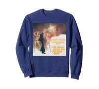 Produit Officiel James Bond 007 The Man with The Golden Gun Sweatshirt, Unisexe pour Adultes, Bleu Marine, M