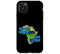 Produit Officiel John Coltrane Jazz Icon - Continent Bleu Afro Coque pour iPhone 11 Pro Max