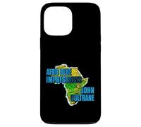 Produit Officiel John Coltrane Jazz Icon - Continent Bleu Afro Coque pour iPhone 13 Pro Max