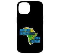 Produit Officiel John Coltrane Jazz Icon - Continent Bleu Afro Coque pour iPhone 14