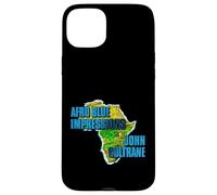Produit Officiel John Coltrane Jazz Icon - Continent Bleu Afro Coque pour iPhone 15 Plus