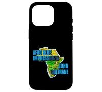 Produit Officiel John Coltrane Jazz Icon - Continent Bleu Afro Coque pour iPhone 16 Pro