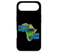 Produit Officiel John Coltrane Jazz Icon - Continent Bleu Afro Coque pour iPhone Air