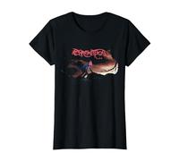Produit Officiel Lady Gaga Chromatica T-Shirt, Femme, Noir, L