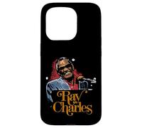 Produit Officiel Ray Charles Jazz Icon - Million Dollar Smile Coque pour iPhone 15 Pro