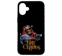 Produit Officiel Ray Charles Jazz Icon - Million Dollar Smile Coque pour iPhone 16 Plus