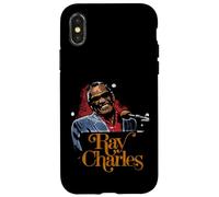 Produit Officiel Ray Charles Jazz Icon - Million Dollar Smile Coque pour iPhone X/XS