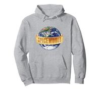Produit Officiel Spice Girls Spice World Sweat à Capuche, Unisexe pour Adultes, Gris Chiné, S