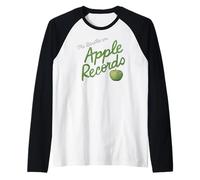 Produit Officiel The Beatles Apple Records Logo Manche Raglan
