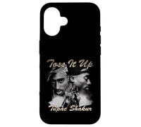 Produit Officiel Tupac Toss It Up Coque pour iPhone 16