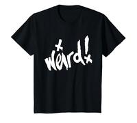 Produit Officiel Yungblud Weird Time T-Shirt, Enfant, Noir, 4 Ans