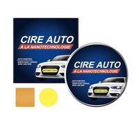 Produit Réparation Rayures - Polish Automobile Pour Éraflures | De Voiture Pour Élimination De Rayures | Pâte Professionnelle 50g, Inclus Éponge Et Chiffon, Fini Brillant, Application Facile
