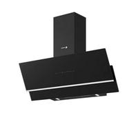 Fagor - Hotte décorative murale inclinée FHIG9600A++ 90 cm verre noir 594 m3/h