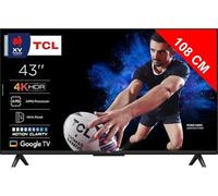TV LED 4K 108 cm 43P6K 4K HDR avec Google TV 2025