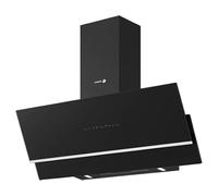 Fagor - Hotte dã©co murale inclinã©e 90cm , verre noir , aspiration : 594m3/h , g fhig9600a++