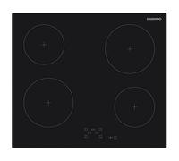 Plaque de cuisson vitrocéramique - DAEWOO - 4 foyers - 60 cm - BH6VTF27BNM - Noir