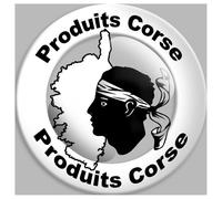 Produits Corse Carte - 15cm - Sticker/Autocollant