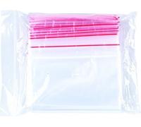PRODUITS DE BUREAU Pochette à fermeture éclair 120x180mm 100pcs transparente
