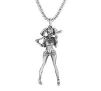 Produits de fille 925 SERRING SIGHT GUARDIAN WINGS CRISTAL BALL PENDANT ARCHANGEL SAINT GABRIEL PALADIN COLLE ET FEMMES BIELLISSE AMULETS CHRÉTIENNE - Collier Gardien, collier pour filles, cadeaux