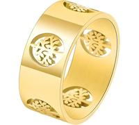 Produits de fille Men Titanium Steel Tree of Life Ring Men's Hollow Casual Rings Jewelry-T40 Cadeaux