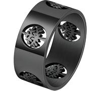 Produits de fille Men Titanium Steel Tree of Life Ring Men's Hollow Casual Rings Jewelry-T40 Cadeaux