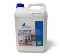Produits de nettoyage - Produit d’entretien - Désinfectant bactéricide multi-surfaces sans rinçage - CLEAN SOFT - Bidon 5 Litres