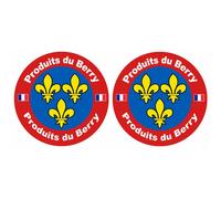Produits Du Berry - 2fois 10cm - Sticker/Autocollant