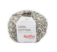 Produits durables | Katia Cool Cotton 50g | Laine recyclée de coton mélangé pour tricot ou crochet (80)