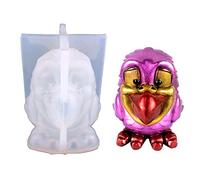 Produits faits à la main - Ornement animal - Moule en silicone parfumé - Ornements en plâtre - Gouttes de colle - Moule en résine pour décoration - Moule en silicone