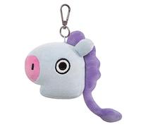 Produits officiels BT21 signés Aurora World, peluche porte-clés MANG, 61338, violet