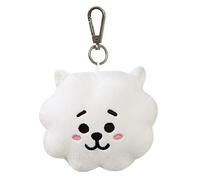 Produits officiels BT21 signés Aurora World, peluche porte-clés RJ, 61332, blanc