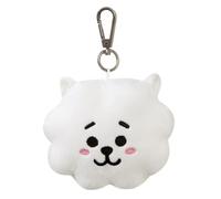 Produits officiels BT21 signés Aurora World, peluche porte-clés RJ, 61332, blanc