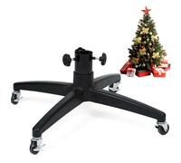 Produits pour La Maison Et Le Jardin Support pour Sapin De Noël Artificiel, roulettes Mobiles pour Sapins De Noël Artificiels, roulettes Verrouillables, Base Amovible pour Sapin De Noël, s'adapte