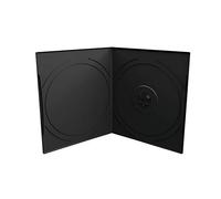 Prodye Lot de 50 boîtiers DVD-Box pour 1 CD/DVD Noir