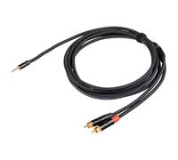 Proel Câble Audio Professionnel En Y Jack 3,5 mm Stéréo Vers RCA 1,5m 3m