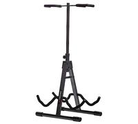 Proel FC820 - Support double universel pour basse, guitare électrique, guitare classique, acoustique, gris anthracite