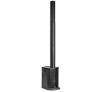 Proel SESSION1 Système Audio à Colonne à 2 canaux de 400 W de crête avec MP3/USB/SD et Bluetooth Stereo + Sac Satellite Inclus Noir