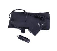 PROEL U24B Microphone sans fil USB professionnel dynamique à arceau pour voix chant karaoké, noir