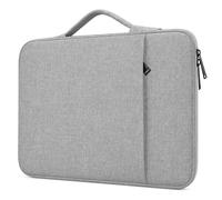 ProElife Housse de Protection pour Ordinateur Portable 13" pour MacBook Air 13,6" M5/M4/M3 2026-2023 et MacBook Neo 13" 2026, Sac de Transport Résistant à l’Eau, Poignée Cachée, Housse Voyage, Gris