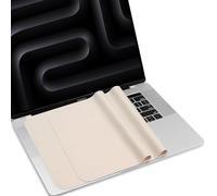 ProElife Lot de 2 protections d'écran de clavier d'ordinateur portable de 15" pour MacBook Air 15,3" 2025-2021 et MacBook Pro 16" M4/M3/M2/M1 Pro/Max en microfibre